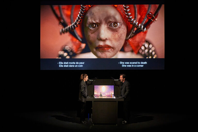 Figurines de La Petite dans la forêt profonde de Pantelis Dentakis – Festival d’Avignon 2021