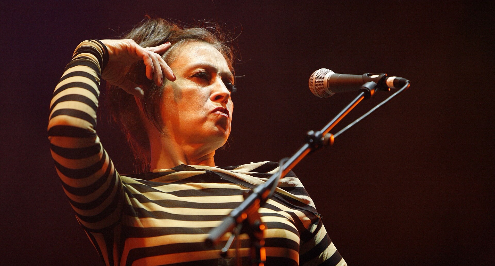 Catherine Ringer sur scène aux Eurockéennes de Belfort en 2007