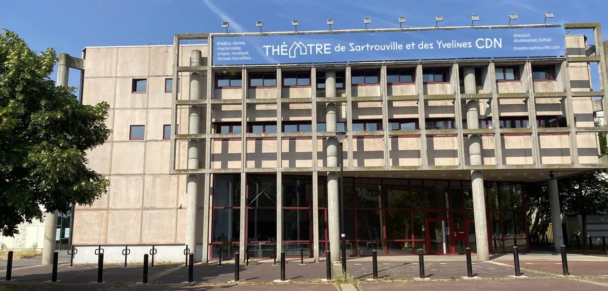 façade du Théâtre de Sartrouville